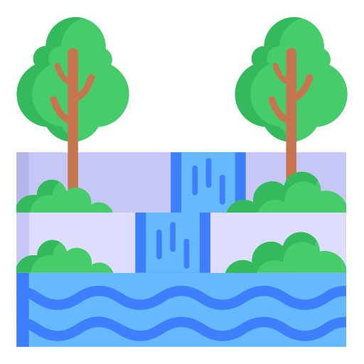 cascata Generic Flat icona