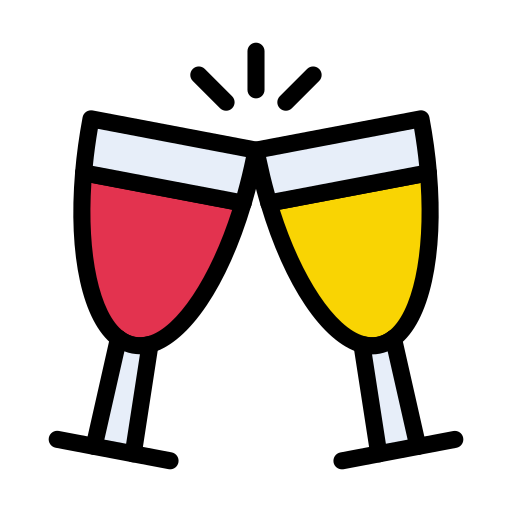 Cheers Vector Stall Lineal Color icon