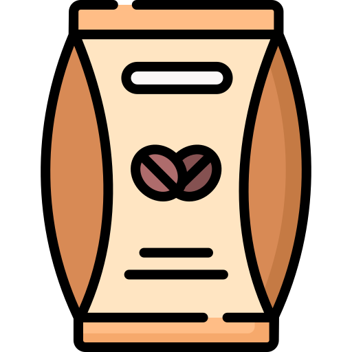 커피 콩 Special Lineal color icon