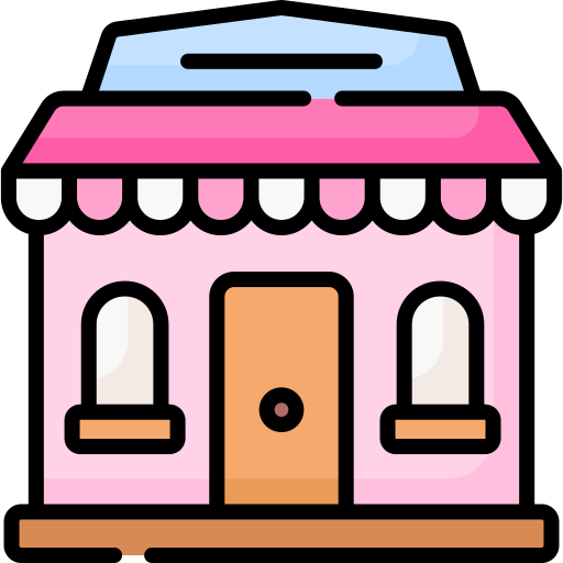 Кофейный магазин Special Lineal color иконка