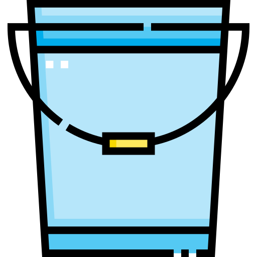 balde de água Detailed Straight Lineal color Ícone