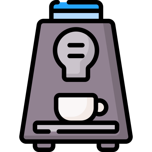 maquina de cafe Special Lineal color icono