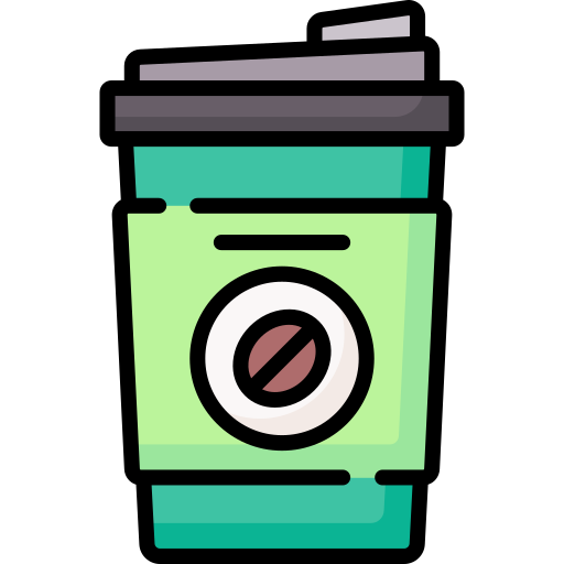 커피 컵 Special Lineal color icon
