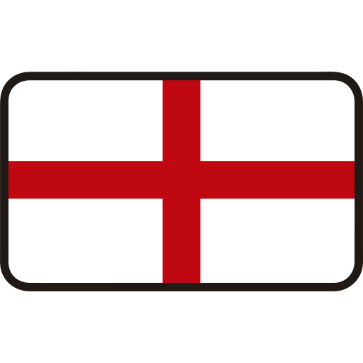 Англия Generic Outline Color иконка