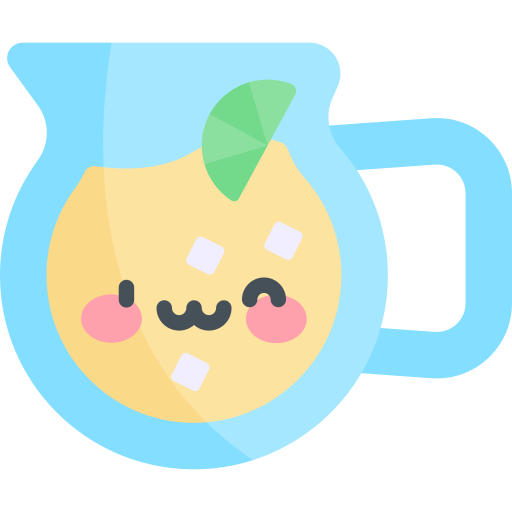 Lemonade Kawaii Flat icon