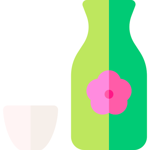 Sake Basic Rounded Flat icon