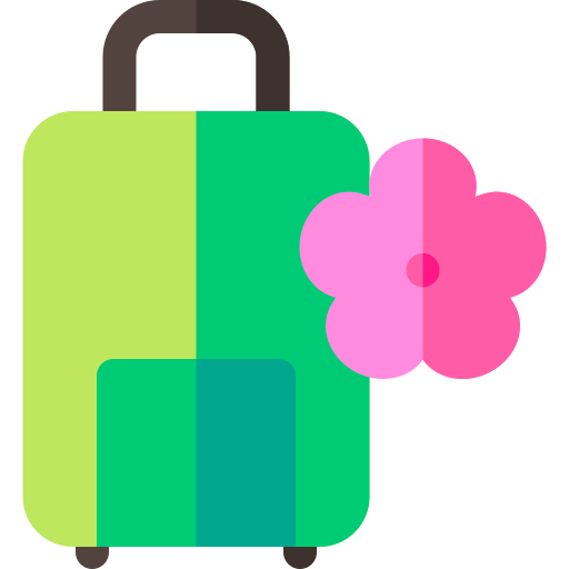 Luggage Basic Rounded Flat icon