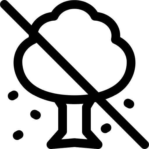 non toccare Basic Rounded Lineal icona