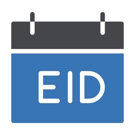 eid mubarak Generic Blue icoon