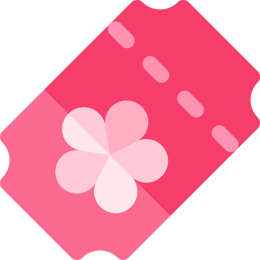fahrkarte Basic Rounded Flat icon