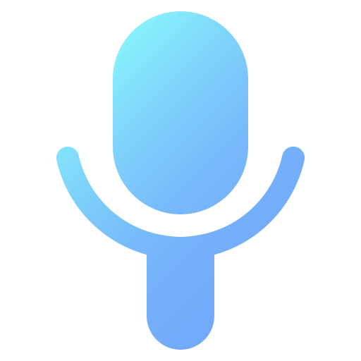 Voice record Generic Flat Gradient icon