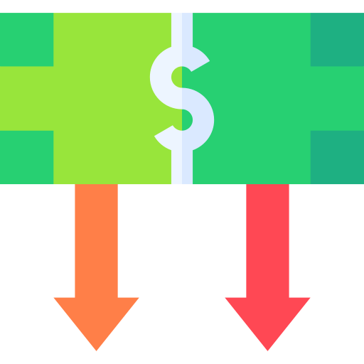 inflation Basic Straight Flat icon