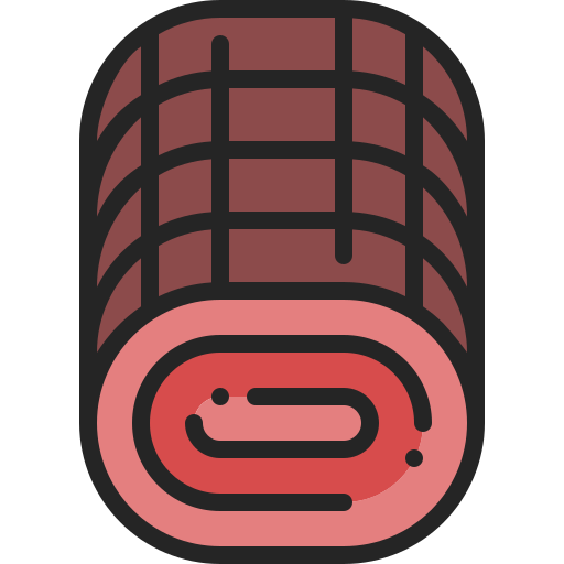 Ham Generic Outline Color icon