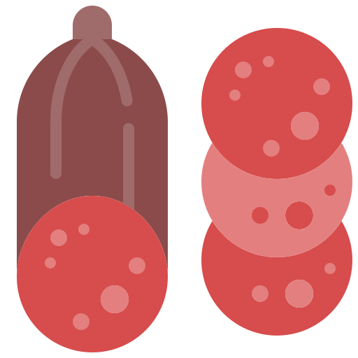 salami Generic Flat icon