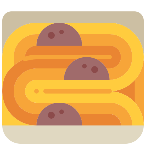 spaghetti Generic Flat ikona
