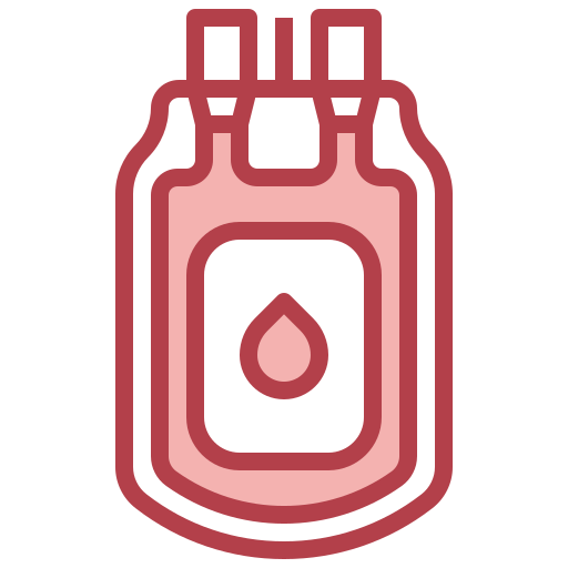 Blood bag Surang Red icon