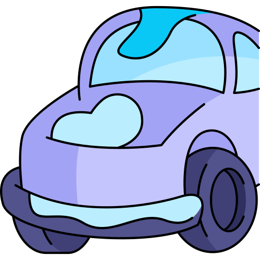 Car Generic Thin Outline Color icon