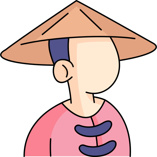 chinesisch Generic Thin Outline Color icon