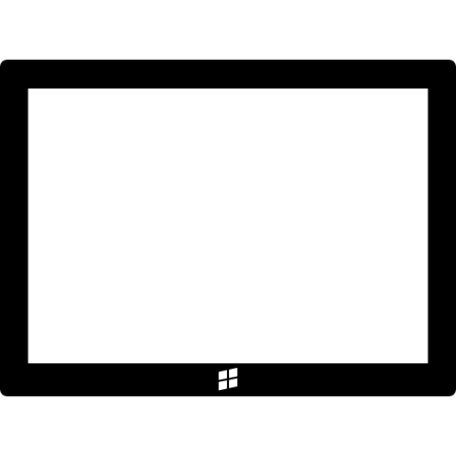 schermo tattile di windows  icona