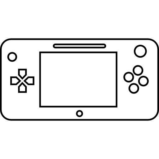 consola de juegos portátil  icono