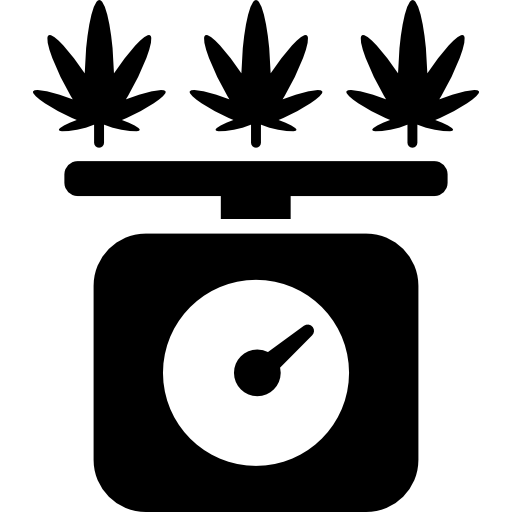 peser la marijuana  Icône