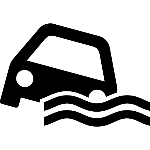 Flood risk  icon