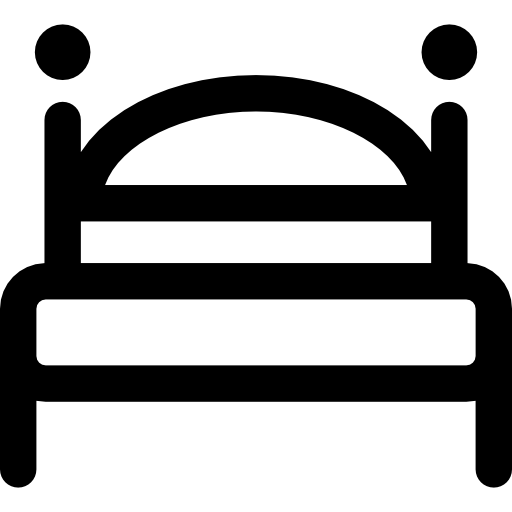 Двуспальная кровать  иконка