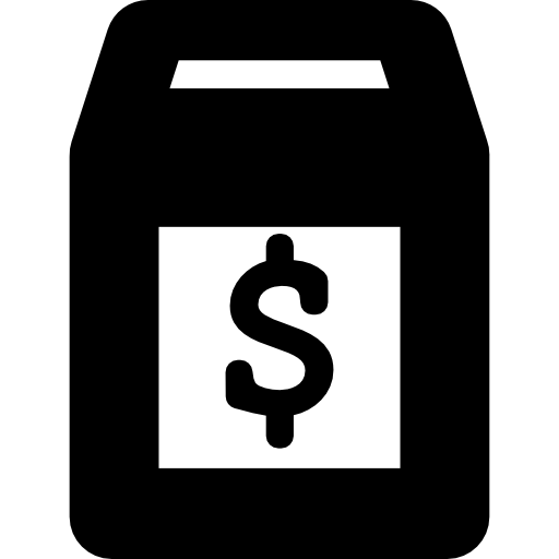 Donation box  icon