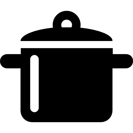 Saucepan Basic Rounded Filled icon