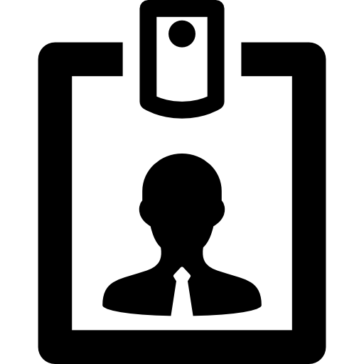 Удостоверение личности  иконка