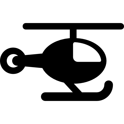 helicóptero  icono