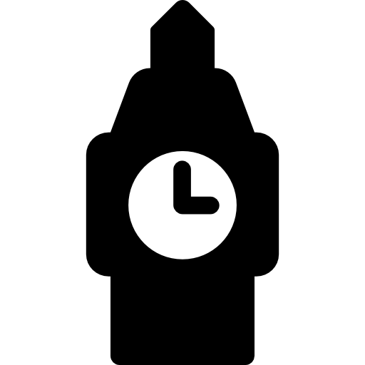 horloge de la tour  Icône