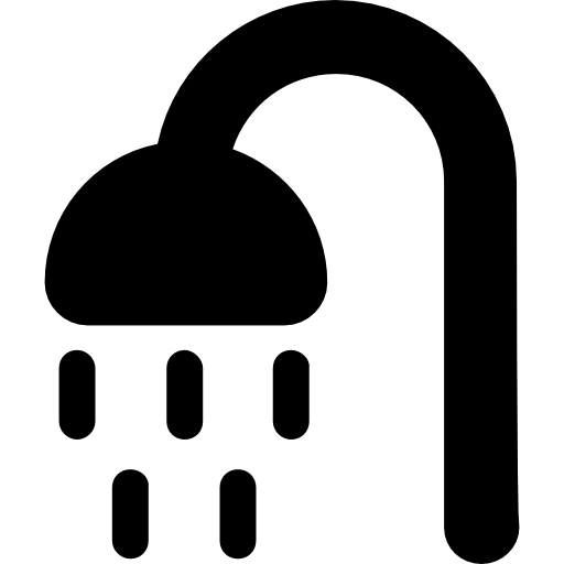 Shower Head Basic Rounded Filled icon