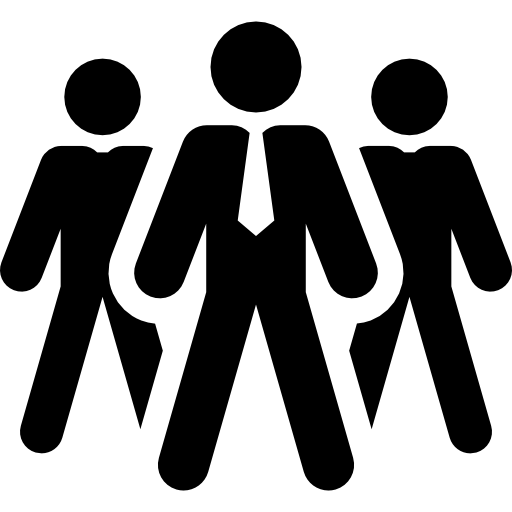 Группа бизнесменов  иконка