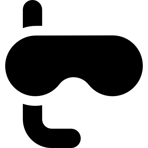 okulary do nurkowania  ikona