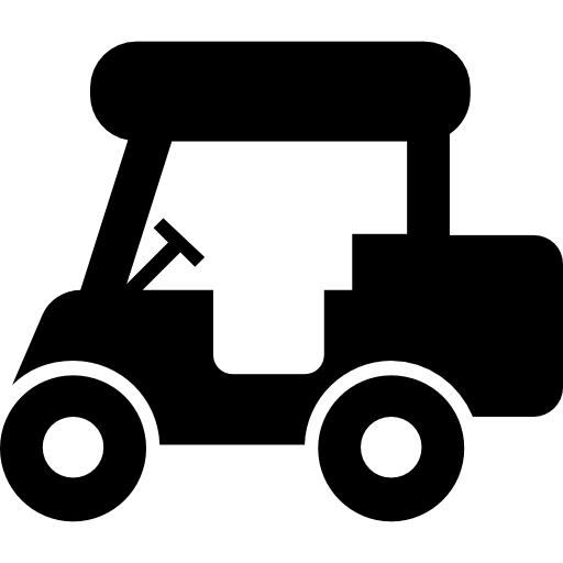 Golf cart  icon