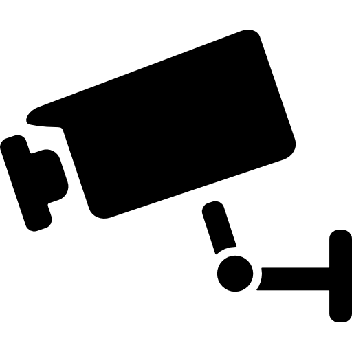 Überwachungskamera Basic Rounded Filled icon