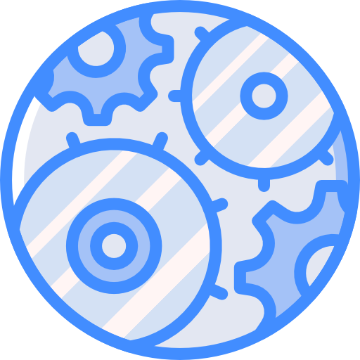 Settings Basic Miscellany Blue icon