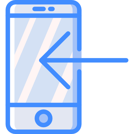 Smartphone Basic Miscellany Blue icon