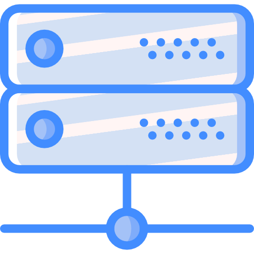 Network Basic Miscellany Blue icon