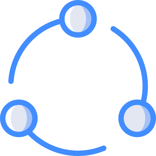netwerk Basic Miscellany Blue icoon