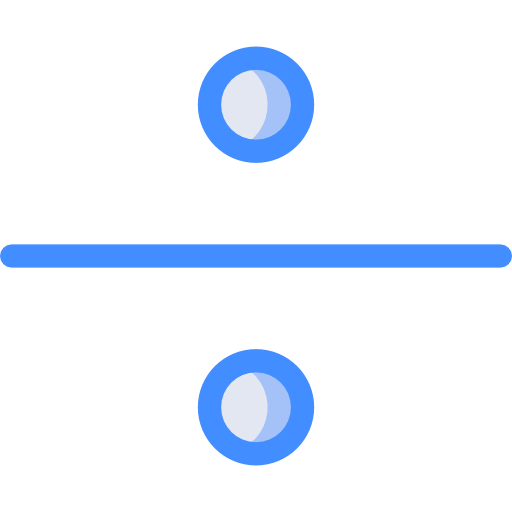 divisione Basic Miscellany Blue icona