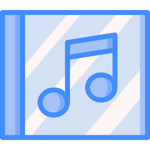 音楽 Basic Miscellany Blue icon