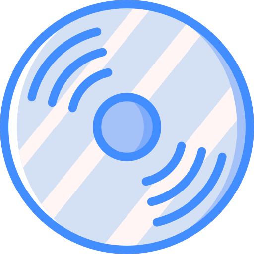 콤팩트 디스크 Basic Miscellany Blue icon