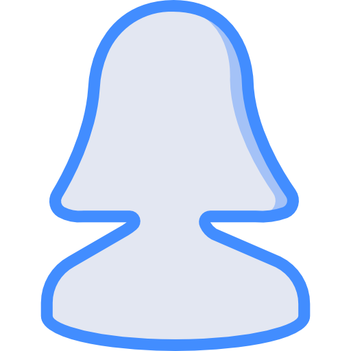 User Basic Miscellany Blue icon