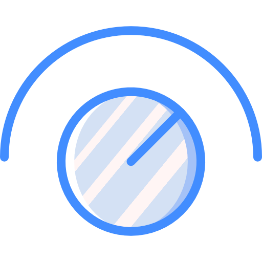Knob Basic Miscellany Blue icon