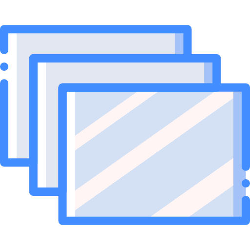 Layers Basic Miscellany Blue icon