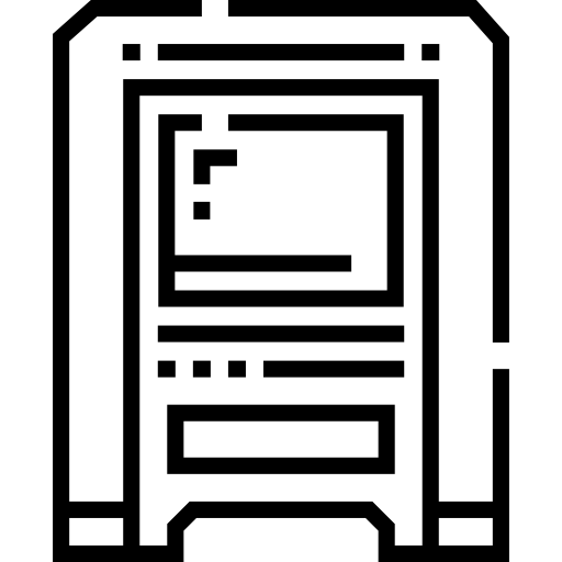 szafa grająca Detailed Straight Lineal ikona