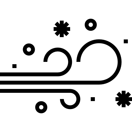 風 Detailed Straight Lineal icon