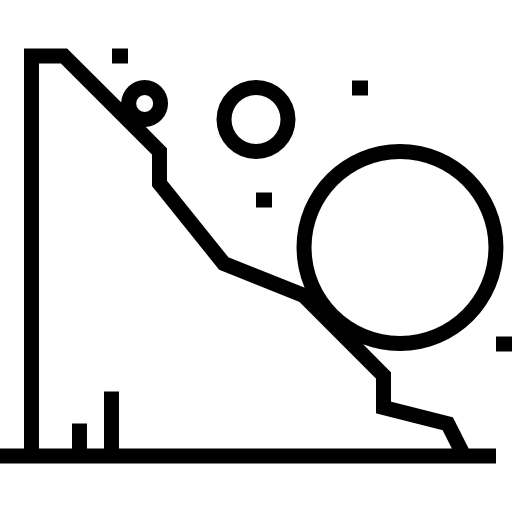 valanga Detailed Straight Lineal icona